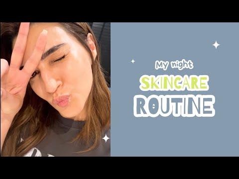 Gave my night routine a lil upgrade ✨ft. @letshyphen | SkinKare Diaries 🫰