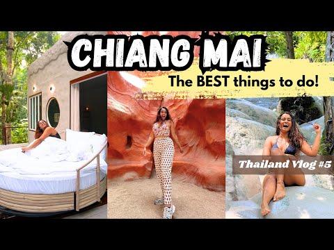 Is Chiang Mai WORTH IT? | La Lanna Resort, Sticky Waterfall, Mars Cafe | Thailand Travel Vlog