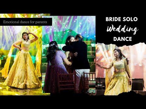 Bride's emotional dance for parents | #IshKKTereNal wedding