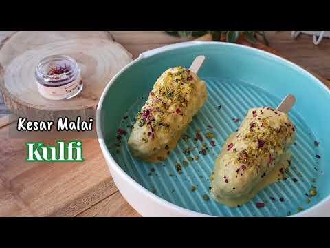 Kesar Malai Kulfi with Homeda Kesar