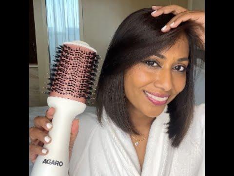 Hair styling made easy - AGARO Volumizer Hair Dryer review #hairstyletutorial