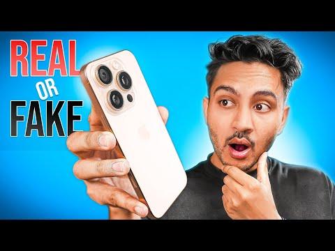 IPhone 16 pro max Real VS Fake