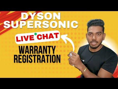 Warranty Registration Live Chat With Customer Care | Dyson Supersonic Dryer | Warranty Claim Part 2