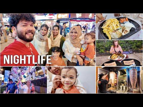 MY CUTE FAMILY 😜🤣 | Nightlife In KL Malaysia 🤩 | Mashura | Basheer Bashi | Suhana