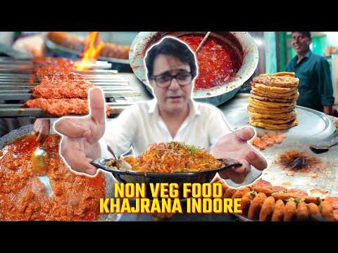 Best Non Veg Street Food In Indore | Khajrana Street Food Indore | Haji Hotel Prime Khajrana Indore