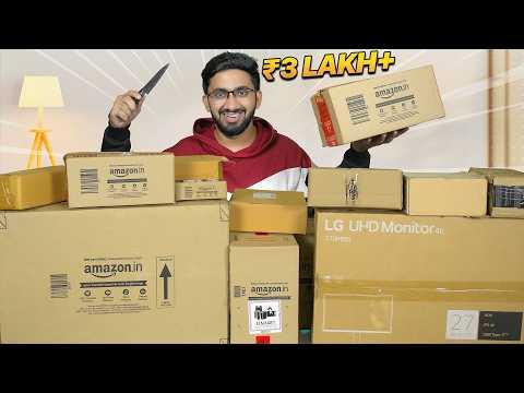 15 Amazon Products Worth Rs 3 Lakh+ - Massive Unboxing