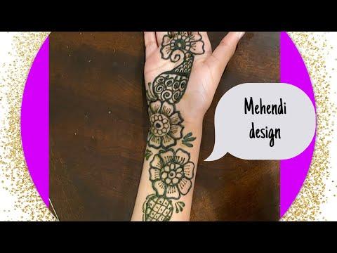 DIY Mehendi Design | 5- minutes mehendi design | Henna designs