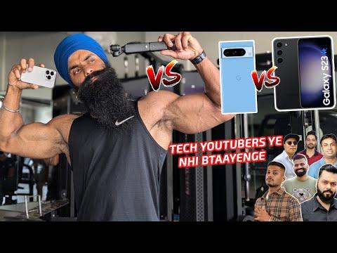 BEST PHONE FOR GYM VIDEOS - iphone vs Samsung vs Google on Big Billion Day Sale