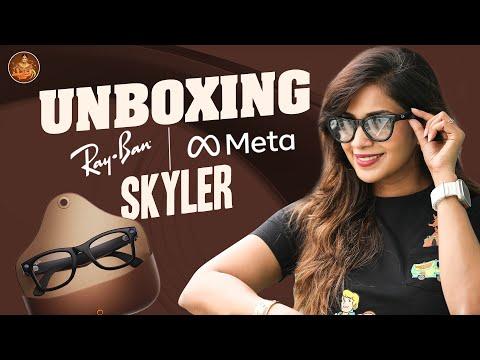 Unboxing Ray-Ban Meta Skyler | Smart Glasses with Style😎🤓| Samyuktha Shan