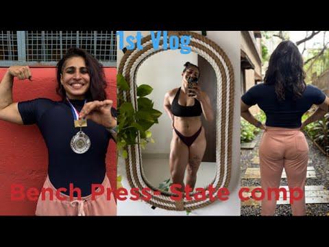 First Vlog | Prep For Maharashtra State Bench Press | PowerLifting