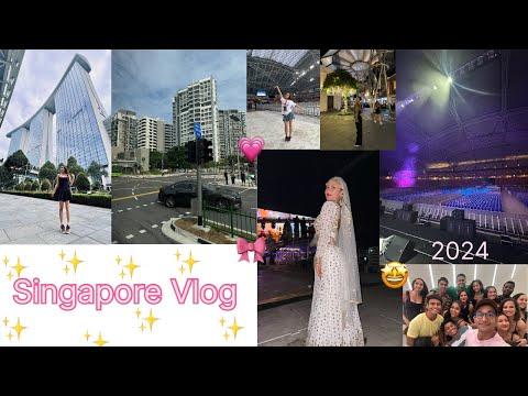 SINGAPORE VLOG for AR RAHMAN Concert 2024 ✨💃🛫