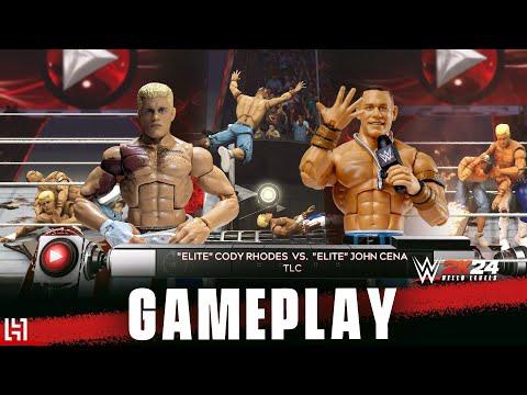 WWE 2K24 Elite Cody Rhodes vs Elite John Cena - TLC Match - PS5 Gameplay