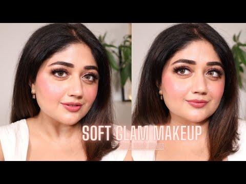 Rose-Gold Soft Glam Makeup using Indian brands | corallista