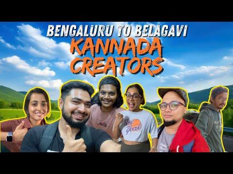 Bengaluru To Belagavi With Kannada Creators | BUS JOURNEY | Vadiraj Standup Comedy Belagavi#geekvlog