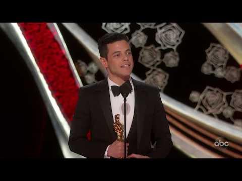 Rami Malek Accepts the Oscar for Lead Actor - Academy Awards 2019