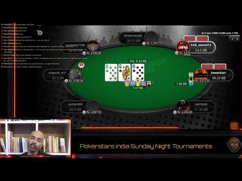 Livestream: Pokerstars India Sunday Night Tournaments