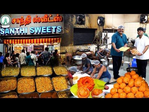 சென்னையில் இந்த பாரம்பரிய sweet stall எத்தனை பேருக்கு தெரியும்? | Deepavali with Santhi Sweets