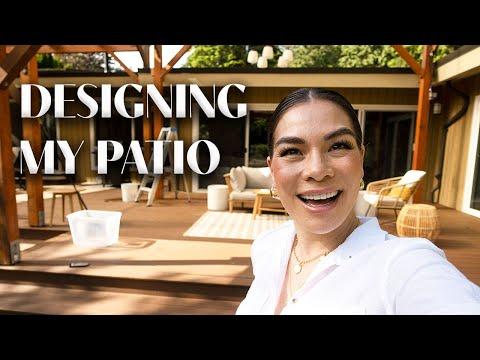 vlog: DESIGNING MY PATIO | Karin Bohn