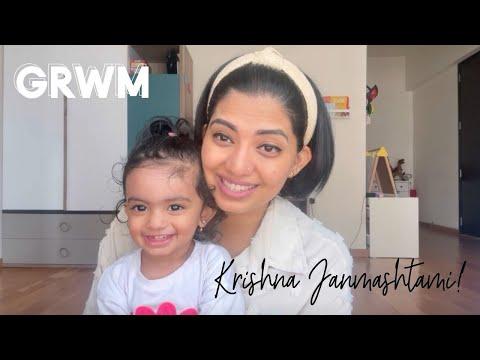 GRWM for Krishna Janmashtami!