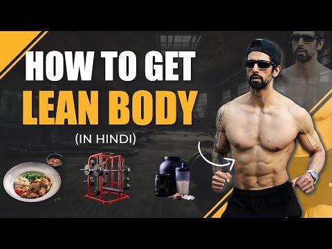 Fastest Way To Get Lean Body (FREE Diet & Workout Plan)