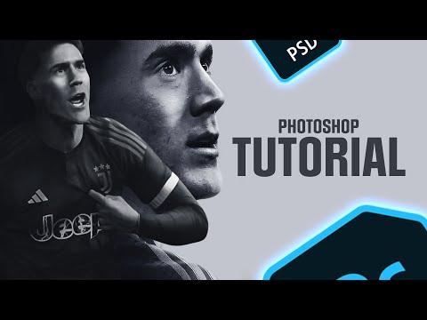 How I create Easy and Pro-Level Sports Design in Photoshop | @Juventus