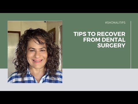 Tips to recover from Dental Surgery