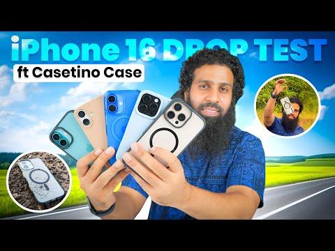 iPhone 16 Drop Test | MagSafe iPhone Cases & Screen protector | Casetino Case