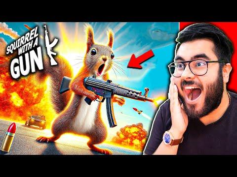 😂 SQUIRREL SIMULATOR 😂 | Dabangg Gilhari Funny Moments 😂| Hitesh KS