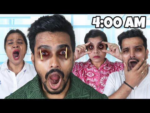 Last To Fall Asleep Challenge | Last One Awake Takes ₹50,000