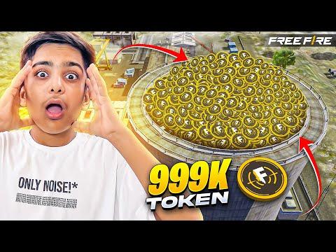 Finally 10 लाख+ Ff Tokens In Free Fire 🤯 Can We Break World Record 1.5 Million Tokens?