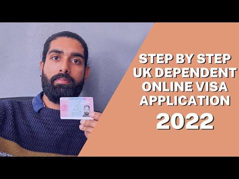 How to apply for dependent visa for UK | Online application | Latest application 2022