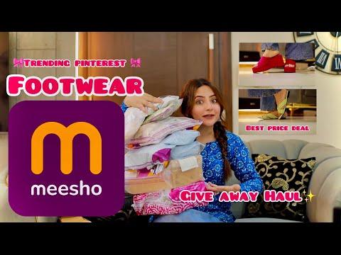 Trending FOOTWEAR  From *MEESHO*  | TRY ON | HUGE VARIETY | HONEST REVIEW | Missjasleenarora